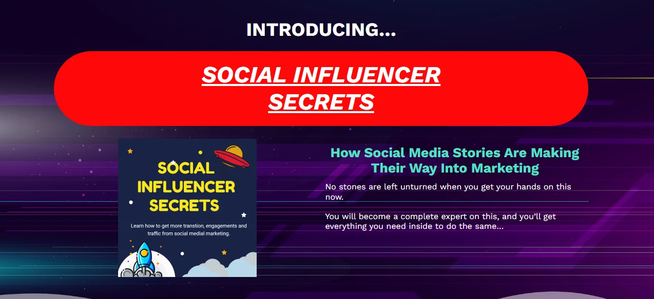 Social Influencer Secrets Review