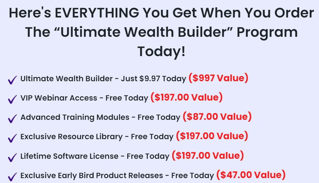 Ultimate Wealth Builder Reviews